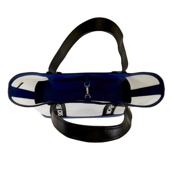 Michael Kors Danika Mesh Tote Sapphire/Black - Picture 2 of 11